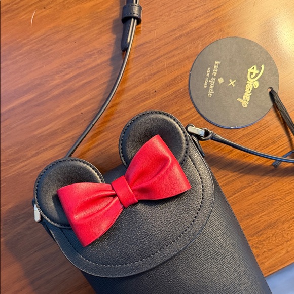 NEW!  Disney x  Minnie Mouse Bag with Red Bow by Kate Spade - Picture 4 of 6